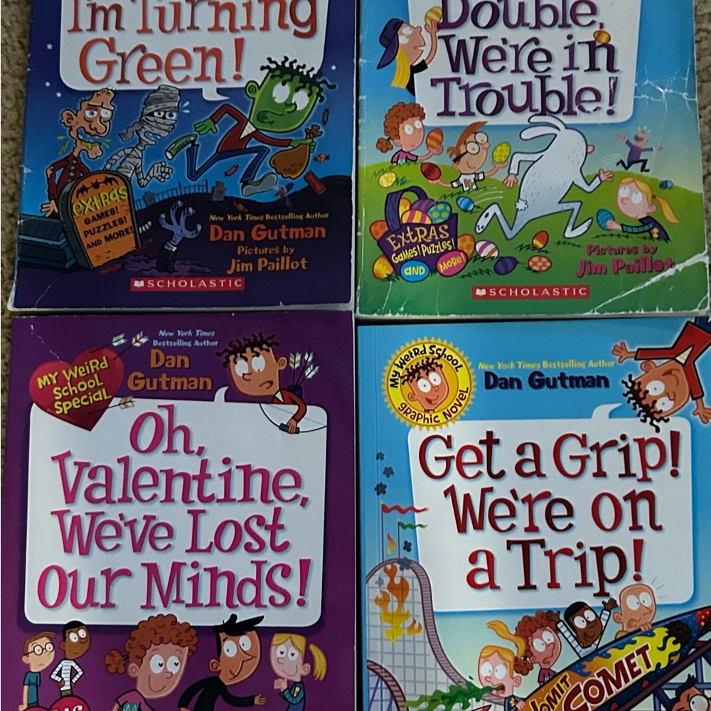 My weird school special books